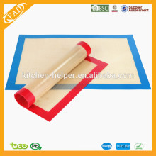 Custom Design Food Grade Heat Resistant Non-stick Silicone Fiberglass Baking Mat